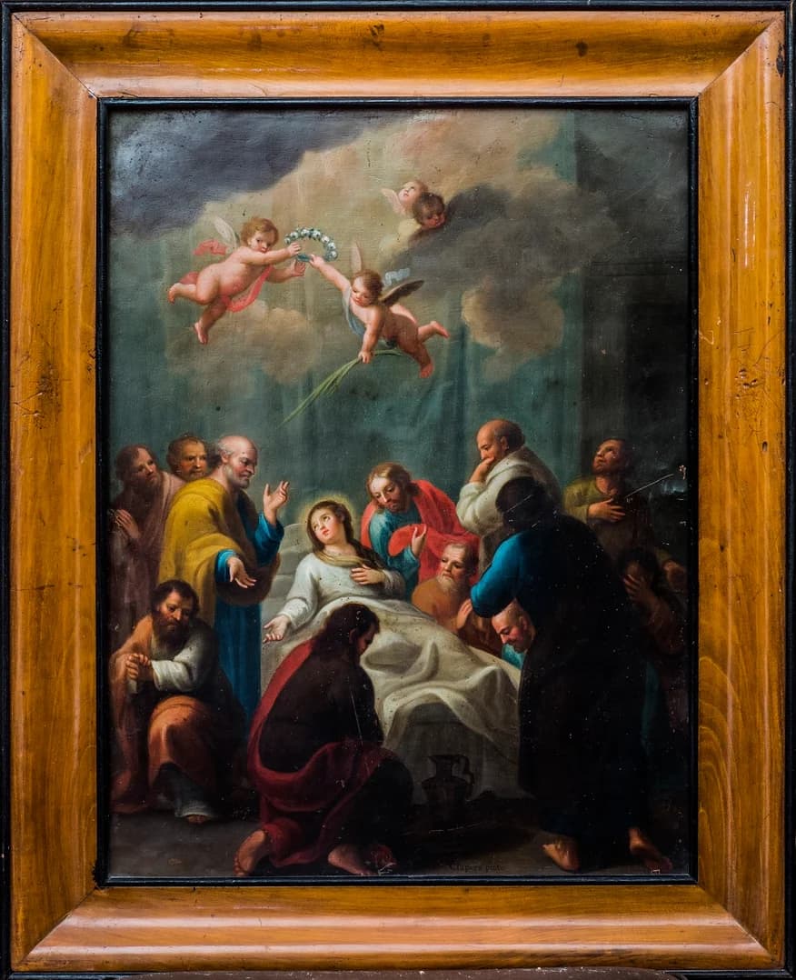 El tránsito de La Virgen
