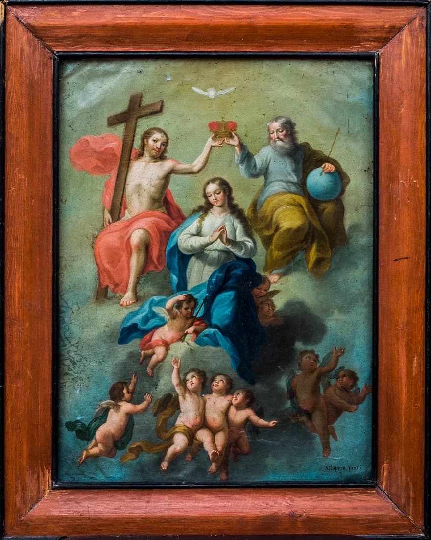La coronación de La Virgen