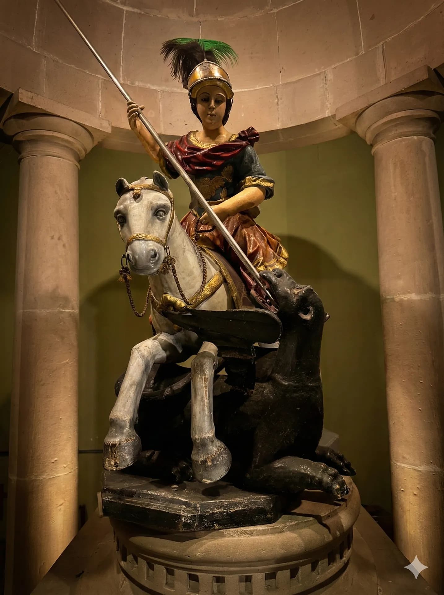 Escultura San Jorge